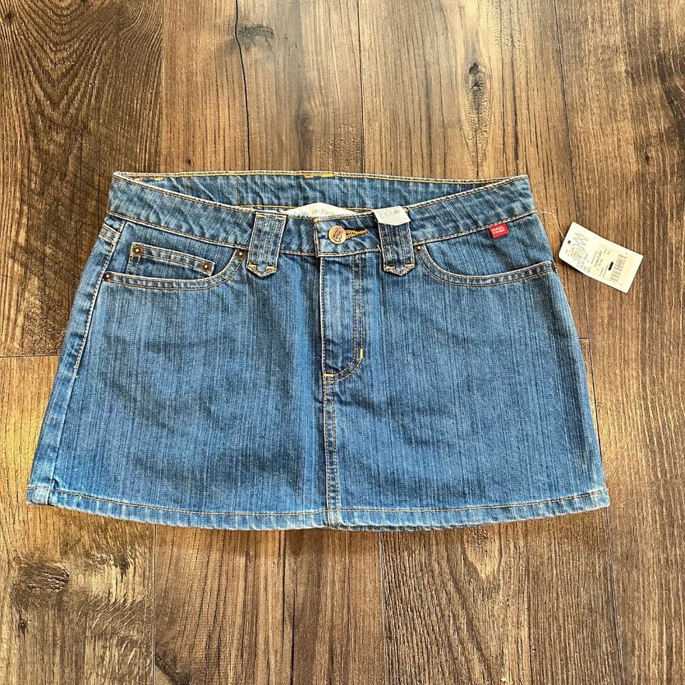 NWT NEW Women's Paul Frank Mini Skirt Junior Vintage Y2K Pockets USA, Size: 3